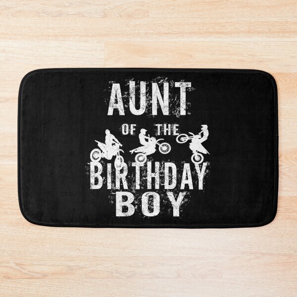 Item preview, Aunt Of The Birthday Boy Dirt Bike B-day Party product designed and sold by Grabitees.