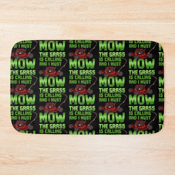 Item preview, The Grass Is Calling And I Must Mow - Lawn Mowing designed and sold by biNutz.
