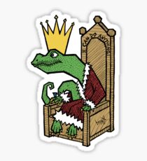 The Lizard King Sticker