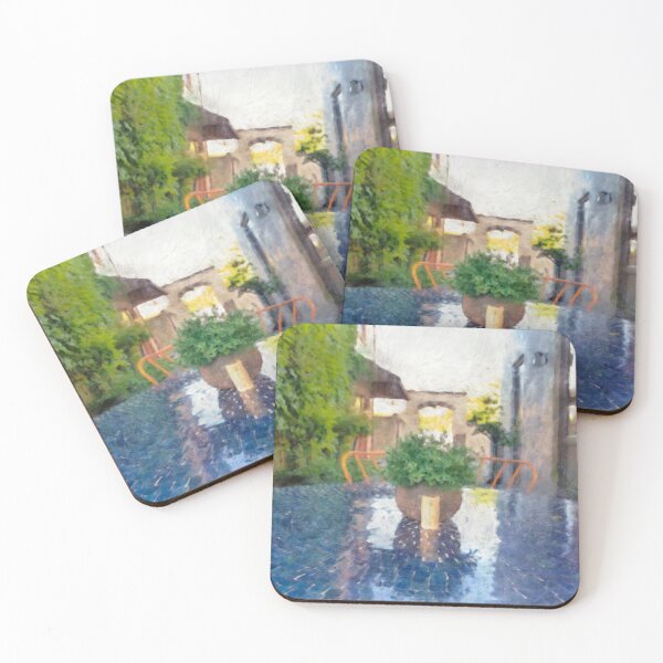 Item preview, Charming Courtyard designed and sold by Ollivrosa.