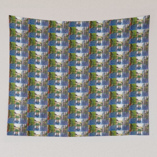Item preview, Charming Courtyard designed and sold by Ollivrosa.
