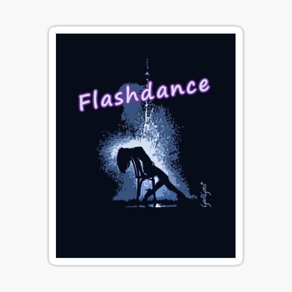 "Flashdance Maniac Dancer" Sticker For Sale By Garigots | Redbubble