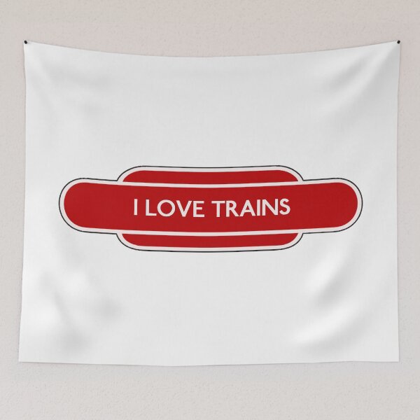 Item preview, For The Love Of Trains... (Red/Mahogany) designed and sold by dredfell.
