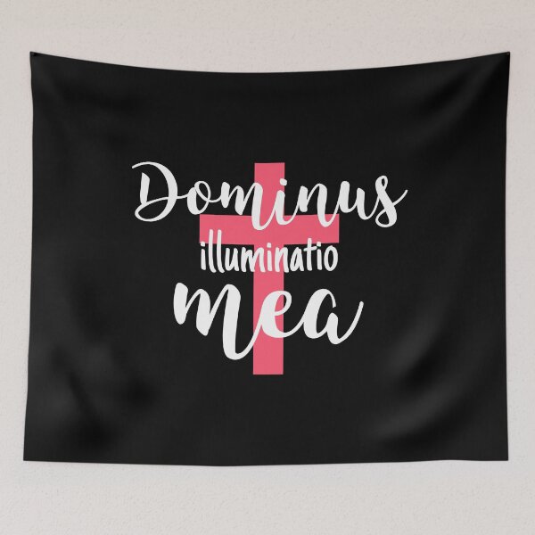 Item preview, Dominus Illuminatio Mea - The Lord Is My Light - Psalm 27  graphic designed and sold by jakehughes2015.