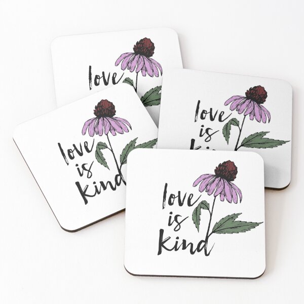 Item preview, Love is Kind Wildflower designed and sold by move-mtns.