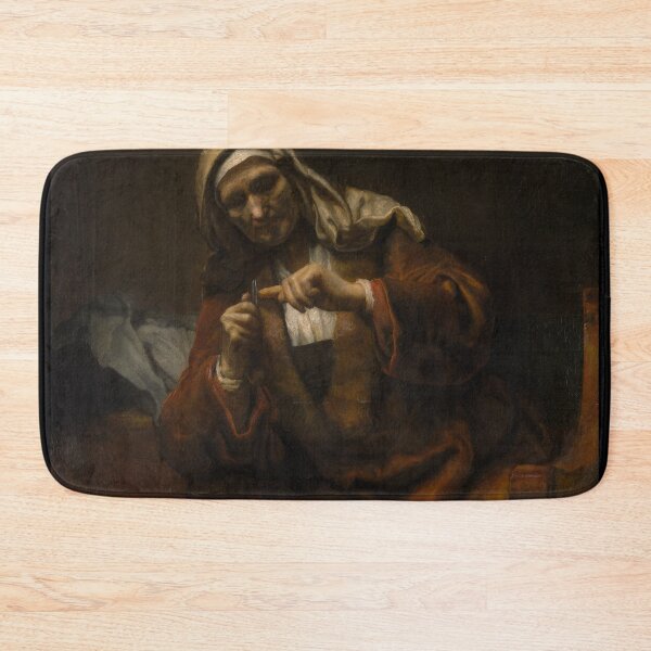Item preview, Old Woman Cutting Her Nails designed and sold by Tizeru.