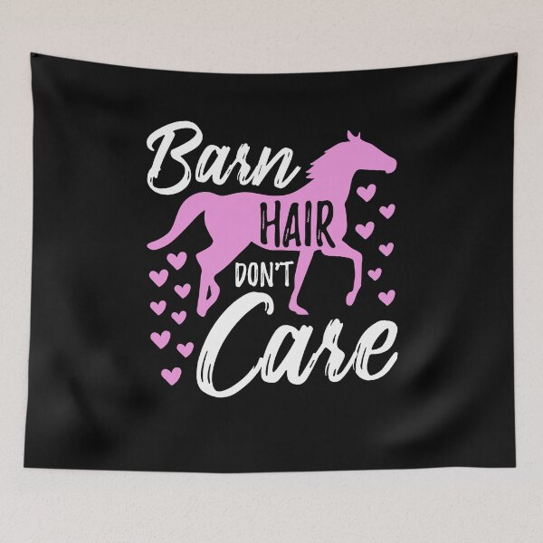 Item preview, Barn Hair Don't Care Riding Horse Lover Gift designed and sold by Marcid95.