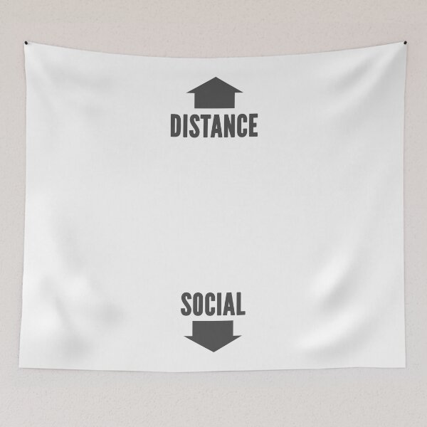 Item preview,  Distance + Social designed and sold by Val Goretsky.
