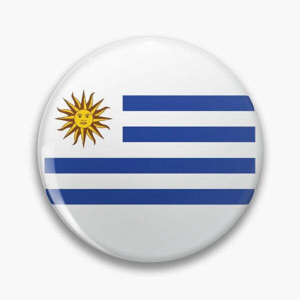 Artikelvorschau, Gesichtsmaske Uruguay Flagge entworfen und verkauft von Nimus Vancel.