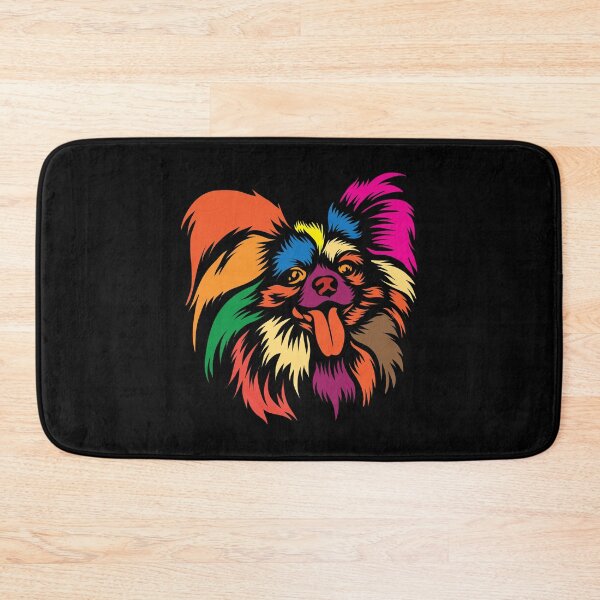 Artikelvorschau, Cute Papillon Dog Rainbow Graphic Animal Lover Gift entworfen und verkauft von haselshirt.