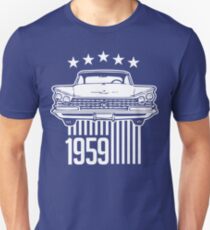 1959 Buick illustration Slim Fit T-Shirt