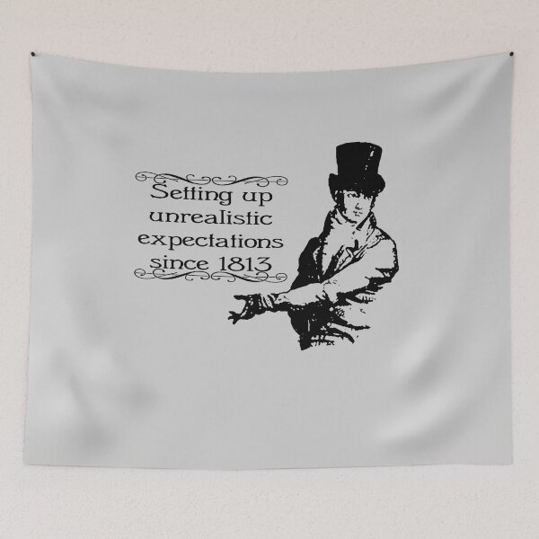 Item preview, Funny Jane Austen Vintage Book Club Mr. Darcy Fans Literary Quotes designed and sold by TopTeeShop.