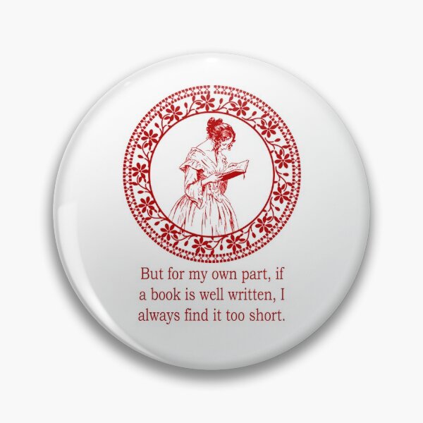 Item preview, Jane Austen Vintage Book Club Mr. Darcy & Lizzy Fans Literary Quotes Gifts designed and sold by TopTeeShop.