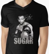 sugar ray robinson Men's V-Neck T-Shirt