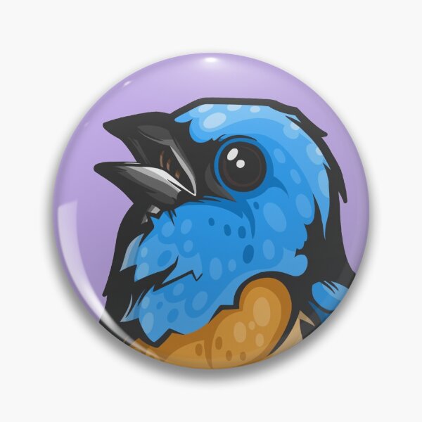 Item preview, Lazuli Bunting designed and sold by Eambo's Cave.