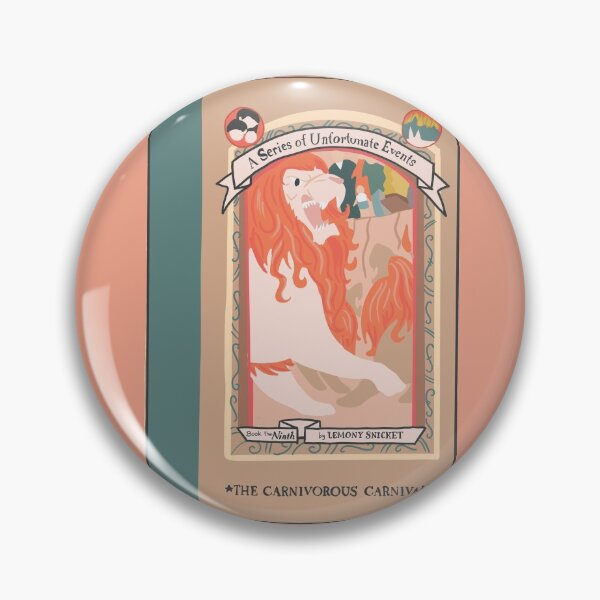 Item preview, The Carnivorous Carnival Book Cover - orange designed and sold by HolyCatsDesign.