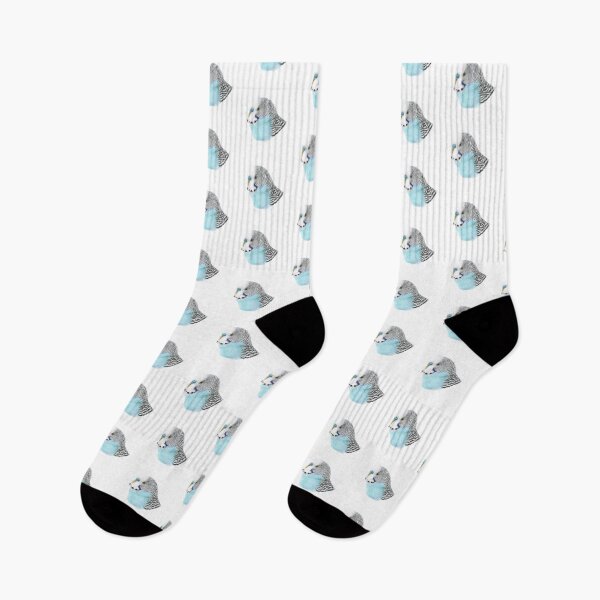 Item preview, Blue Budgerigar  designed and sold by Grey Heron Images.
