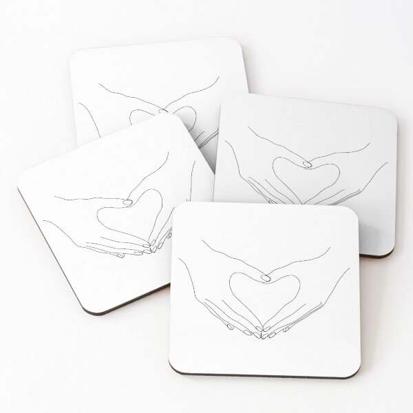 Item preview, Heart Line hands drawing. Hands icon. Minimalist print. Romantic illustration. Continuous line drawing. Hands palms together. Vector illustration.  designed and sold by OneLinePrint.