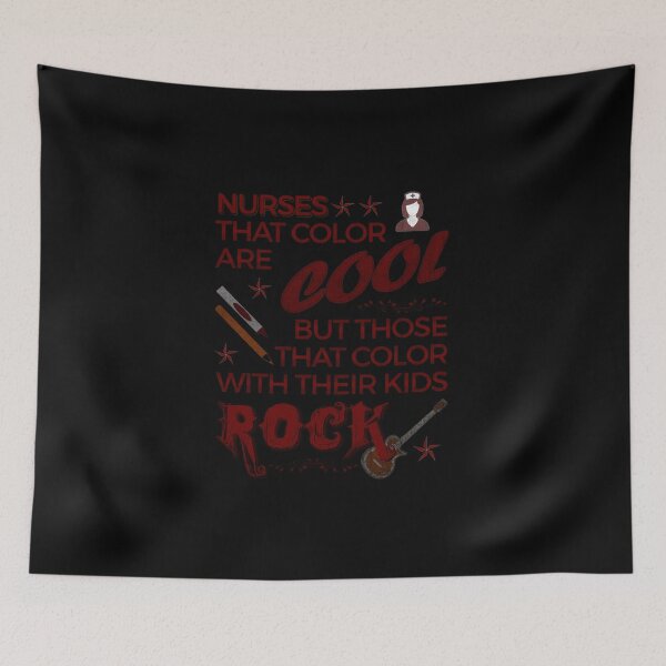 Item preview, Nurses that Color with Kids Rock designed and sold by VandKay.