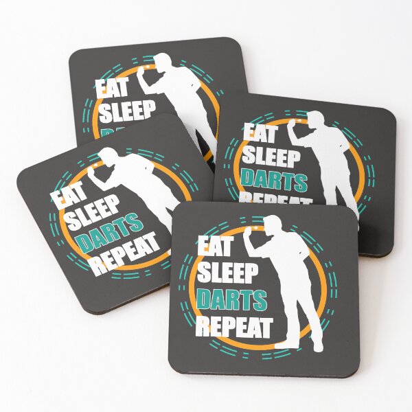 Item preview, Eat sleep darts repeat designed and sold by blikonie.