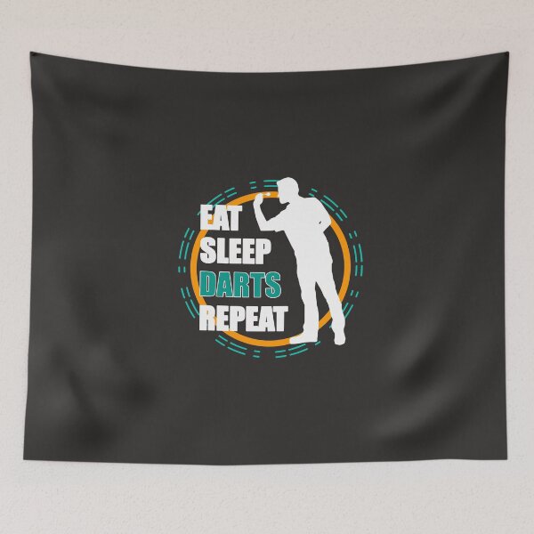 Item preview, Eat sleep darts repeat designed and sold by blikonie.