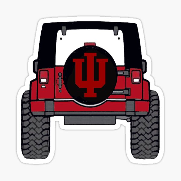 Hoosiers Jeep! Sticker