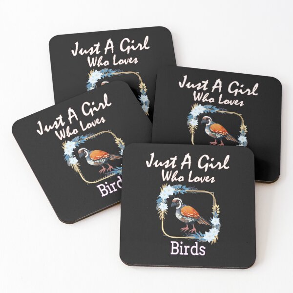 Item preview, Just A Girl Who Loves Birds: Funny Humorous Sayings For Animal Lovers  Gifts Idea designed and sold by cutitoutsir.