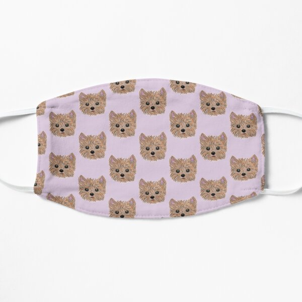 Yorkshire Terrier Face Flat Mask