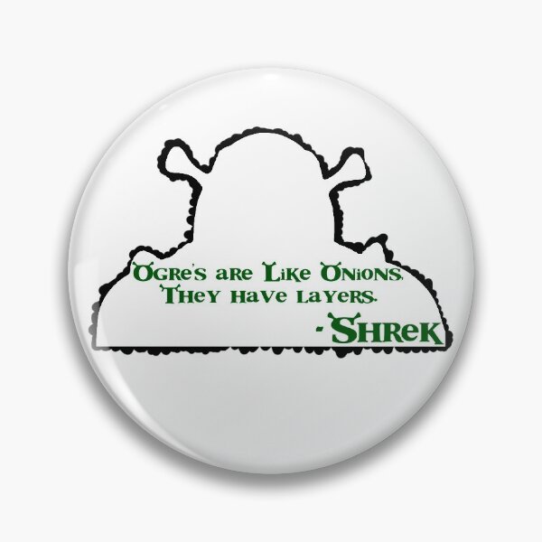 Item preview, Shrek: los ogros son como las cebollas, tienen capas. designed and sold by Jack O TV.