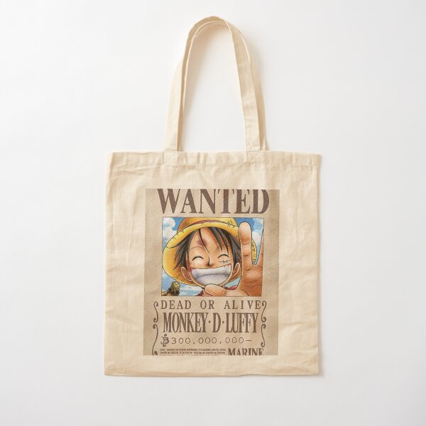 One Piece Tote Bags Redbubble