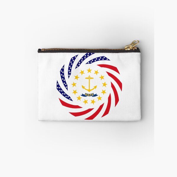 Item preview, Rhode Island Murican Patriot Flag Series designed and sold by Carbon-Fibre Media.