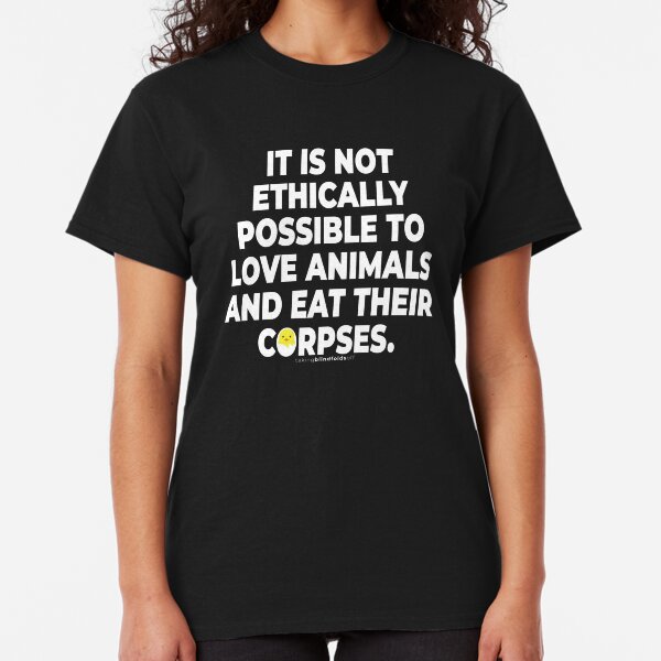 Vegan Activist Graphics #takingblindfoldsoff 14 Classic T-Shirt