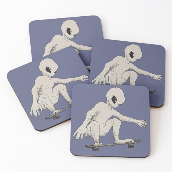 Item preview, Alien Skater designed and sold by mnepunk.