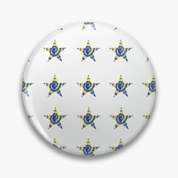 Item preview, Blue and Yellow Tie Dye Stars designed and sold by Isa Daniels.