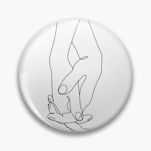 Item preview, Love Heart Hands Line Art Poster, Hands Line Art, Line Art Poster, Line Art Print, Black and White Print, Line Art Wall Art, Home Decor Art designed and sold by OneLinePrint.