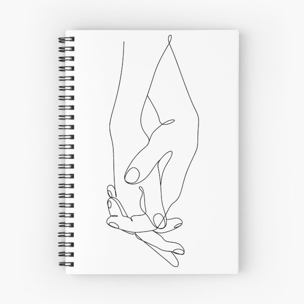 Item preview, Love Heart Hands Line Art Poster, Hands Line Art, Line Art Poster, Line Art Print, Black and White Print, Line Art Wall Art, Home Decor Art designed and sold by OneLinePrint.
