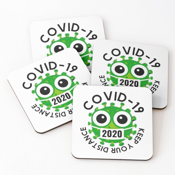 Item preview, Covid-19 keep your distance  designed and sold by Sasel55.