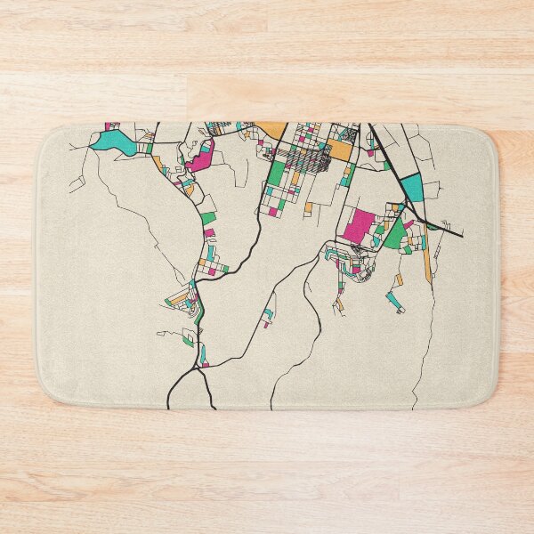 Item preview, Kinshasa, Congo Street Map designed and sold by A Deniz Akerman.