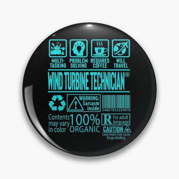 Item preview, Wind Turbine Technician Gift designed and sold by TopDawgDesigns.