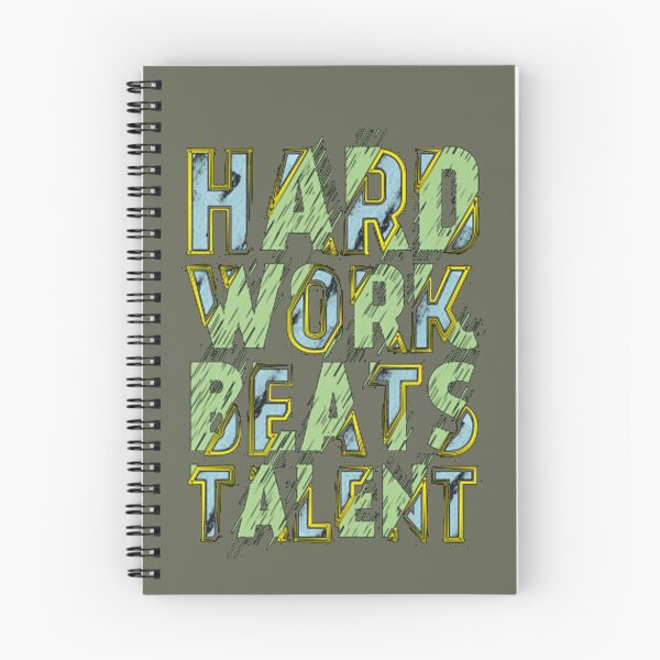 Item preview, Hard Work Beats Talent designed and sold by RitzuPaul.