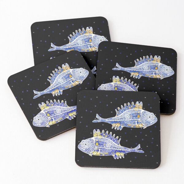 Item preview, GREEK MEDITERRANEAN FISHES designed and sold by joancaronil.