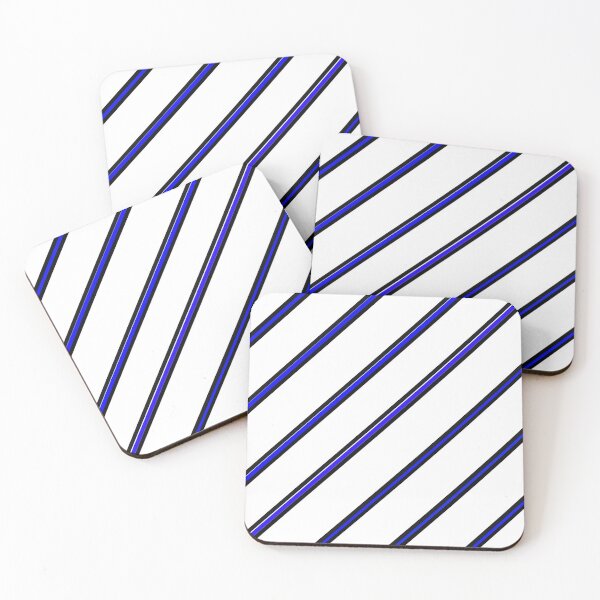 Item preview, Blue and Black Stripes designed and sold by morganmaterni.