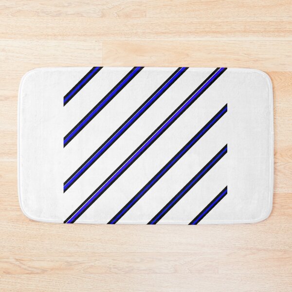 Item preview, Blue and Black Stripes designed and sold by morganmaterni.