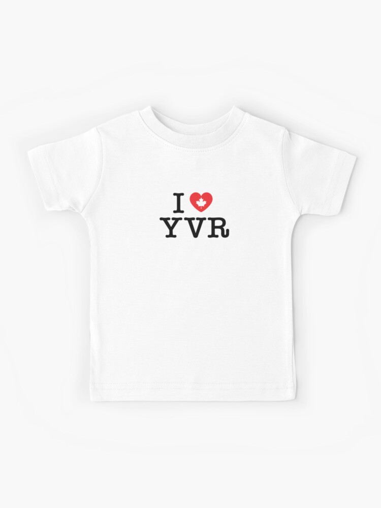 i love vancouver t shirt