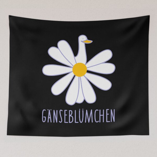 Artikelvorschau, Gänseblümchen mit Gans entworfen und verkauft von spontania.