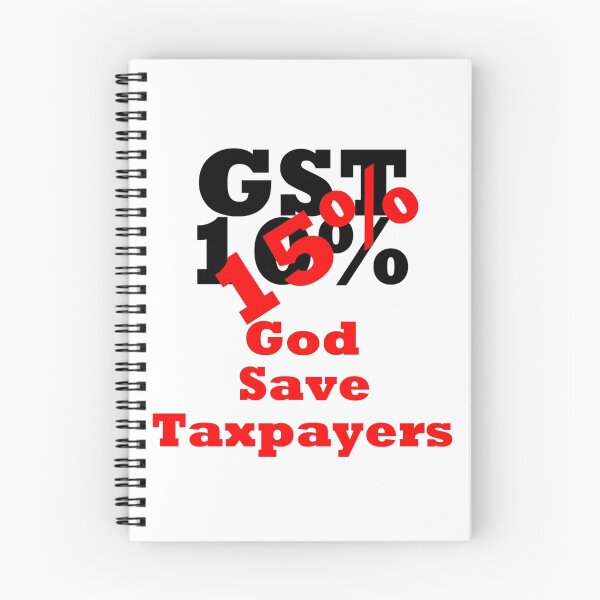 Item preview, GST - God Save Taxpayers designed and sold by Noel Elliot.