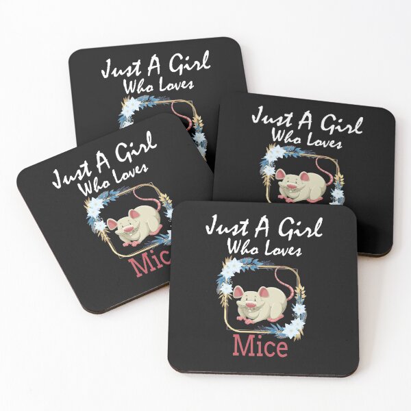 Item preview, Just A Girl Who Loves Mice: Funny Humorous Sayings For Animal Lovers  Gifts Idea designed and sold by cutitoutsir.