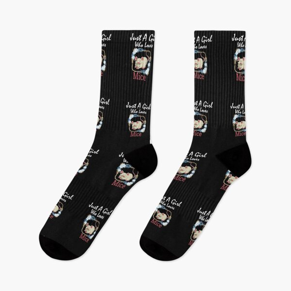 Item preview, Just A Girl Who Loves Mice: Funny Humorous Sayings For Animal Lovers  Gifts Idea designed and sold by cutitoutsir.