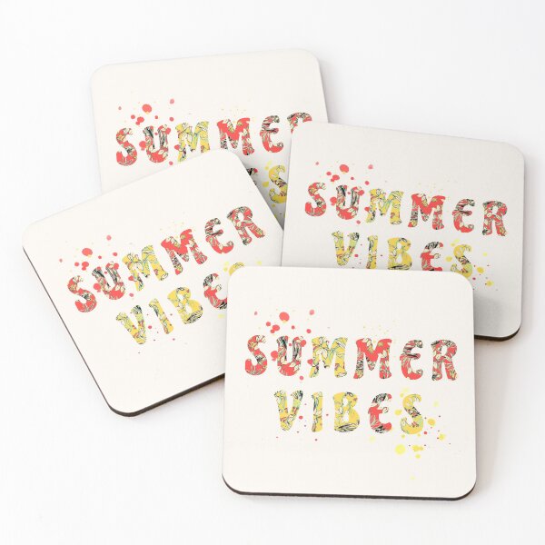 Item preview, Summer Vibes Retro Tropical Leaves Flowers designed and sold by mythandframe.
