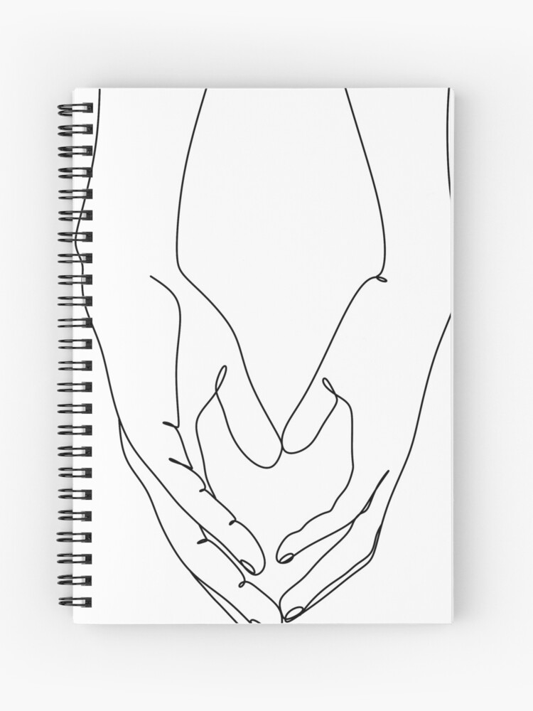 Premium Vector | Hand outline drawing by one continuous line isolated vector